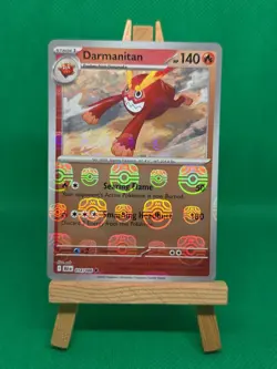 MASTERBALL REVERSE Darmanitan 014/086 Black Bolt Holo Pokemon ENGLISH - Image 1