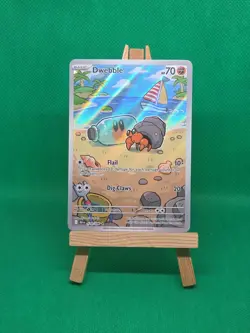Pokemon TCG Dwebble 129/086 Illustration Rare Full Art Black Bolt Series NM - Image 3