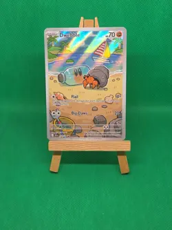 Pokemon TCG Dwebble 129/086 Illustration Rare Full Art Black Bolt Series NM - Image 4