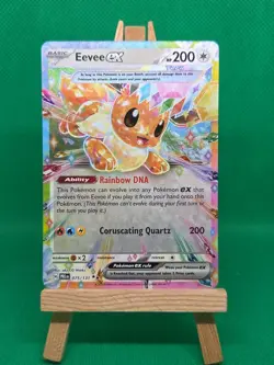 Pokemon Eevee ex - Double Rare SV: Prismatic Evolutions 075/131 NM - Image 5