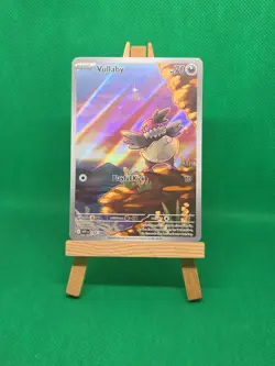 Pokemon Vullaby TCG 144/086 SV11W White Flare Illustration Rare Holo Card - Image 1