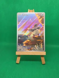Pokemon Vullaby TCG 144/086 SV11W White Flare Illustration Rare Holo Card - Image 2