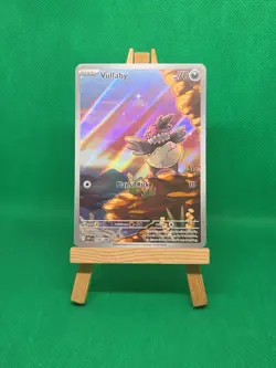 Pokemon Vullaby TCG 144/086 SV11W White Flare Illustration Rare Holo Card - Image 3