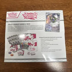 Pokemon TCG: Scarlet & Violet White Flare ETB Elite Trainer Factory Sealed Box - Image 2