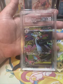 Pokemon Mega Charizard X ex SR 094/080 Inferno X Japanese TAG 10 Gem Mint - Image 1