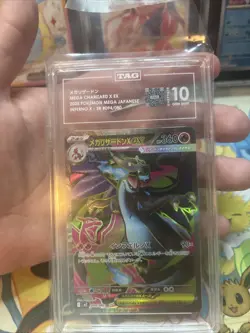 Pokemon Mega Charizard X ex SR 094/080 Inferno X Japanese TAG 10 Gem Mint - Image 3