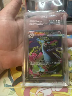 Pokemon Mega Charizard X ex SR 094/080 Inferno X Japanese TAG 10 Gem Mint - Image 5