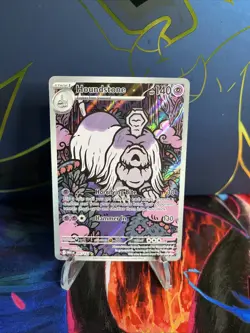 Pokemon TCG Mega Evolutions Houndstone Illustration Rare IR #145/132 - Image 1