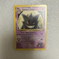 Pokemon TCG Sabrina's Gengar Gym Challenge 29/132 Non-Holo Rare - Image 2