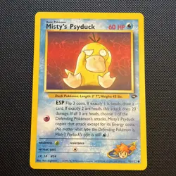 Pokemon TCG Misty's Psyduck Gym Challenge 90/132 Regular 60 LP - Image 1