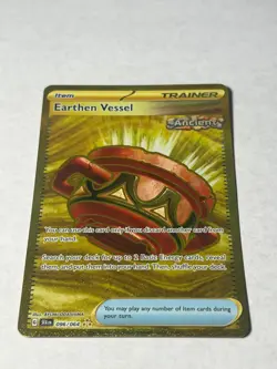 Pokemon TCG Earthen Vessel 096/064 Shrouded Fable Holo Hyper Rare NM - Image 1