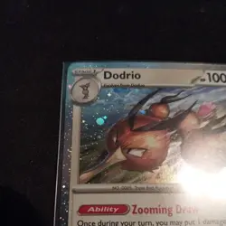 Dodrio Holo Pokemon Prize Pack Series 5 Promo NM Play Stamp - Image 2