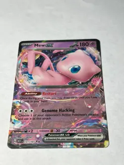 Pokemon TCG Mew ex 151/165 Scarlet & Violet 151 Holo Double Rare LP - Image 1