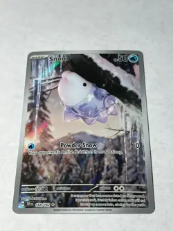 Pokemon TCG Snom 168/162 Sv05: Temporal Forces Holo Illustration Rare NM - Image 1