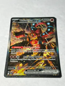 Pokemon TCG Volcanion ex 182/159 Sv09: Journey Together Holo SIR NM - Image 1