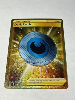 Pokemon TCG Dark Patch 216/196 Lost Origin Holo Secret NM - Image 1