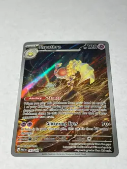 Pokemon TCG Espathra 197/182 Sv04: Paradox Rift Holo Illustration Rare NM - Image 1