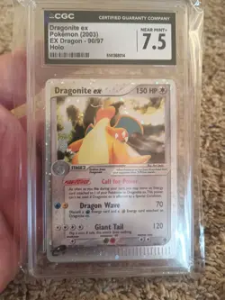 2003 Pokemon Dragonite ex Dragon 90/97 CGC 7.5 Near Mint+ - Image 2