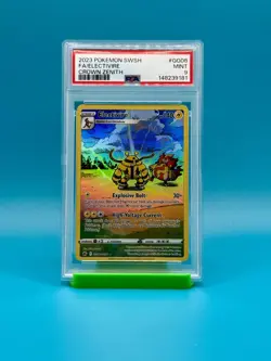 PSA 9 - 2023 Pokemon SWSH Electivire Crown Zenith GG08 - Image 1