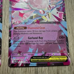 [Set of 2] Pokemon TCG: Mega Diancie ex 041/094 PFL Phantasmal Flames NM - Image 2