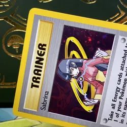Pokemon 2001 1st Edition Gym Challenge Holo Sabrina 20/132 NM - Image 3