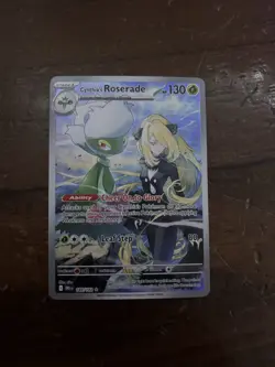 Pokemon TCG Cynthia's Roserade 184/182 Sv10: Destined Rivals - Image 2