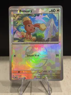 Pokemon TCG: S&V Prismatic Evolutions - Buneary Master Ball C 083/131 - NM+ - Image 1