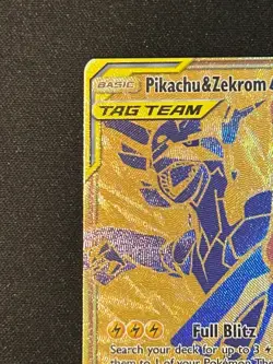 Pikachu & Zekrom GX SM248 Black Star Promo 2021 Pokemon Sun And Moon NM - Image 2