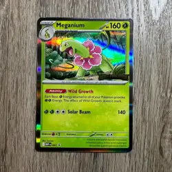 Mega Evolution Meganium | Inteleon | Alakazam | Lunatone STAMPED Promo MEP 001-4 - Image 3