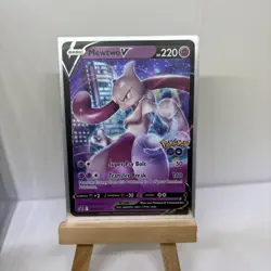 Pokemon TCG Near Mint Sword & Shield Promo Mewtwo V - SWSH223 - Image 1