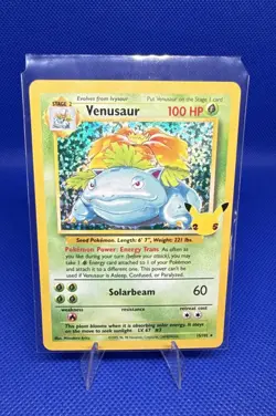 2021 Pokemon Celebrations Venusaur 15/102 Holo Classic Collection - Image 1