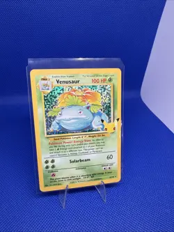 2021 Pokemon Celebrations Venusaur 15/102 Holo Classic Collection - Image 5