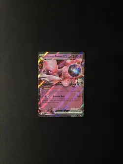 Pokemon TCG Team Rocket’s Mewtwo ex 81/182 Destined Rivals Double Rare - Image 1