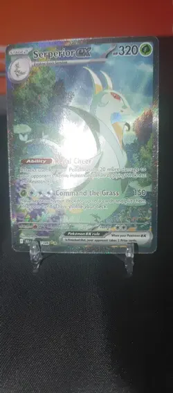 Pokemon TCG Serperior EX Black Bolt 164/086 NM English SIR - Image 3