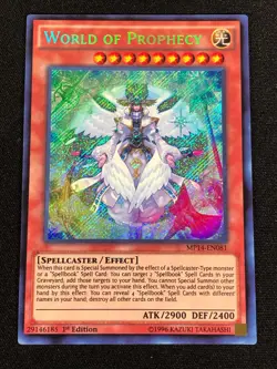 Yugioh World of Prophecy MP14-EN081 1st Secret (NM) - Image 1