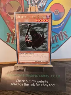 LOB-EN071 Reaper of the Cards Rare 25th Anniversary Edition Mint YuGiOh - Image 2