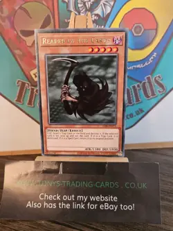 LOB-EN071 Reaper of the Cards Rare 25th Anniversary Edition Mint YuGiOh - Image 3