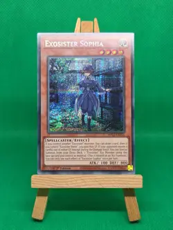 MP23-EN255 Exosister Sophia Prismatic Secret Rare 1st Ed Yu-Gi-Oh! - Image 3