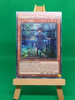 MP23-EN255 Exosister Sophia Prismatic Secret Rare 1st Ed Yu-Gi-Oh! - Image 4