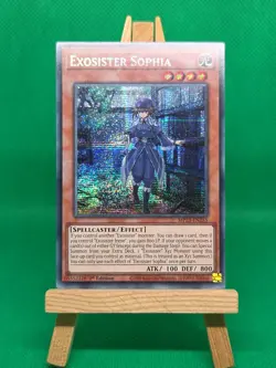 MP23-EN255 Exosister Sophia Prismatic Secret Rare 1st Ed Yu-Gi-Oh! - Image 5