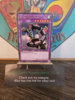 LOB-EN102 Metal Dragon Rare 25th Anniversary Edition Mint YuGiOh Card - Image 1