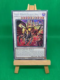 MP23-EN187 Black-Winged Assault Dragon Prismatic Secret Rare 1st Edition YuGiOh - Image 5