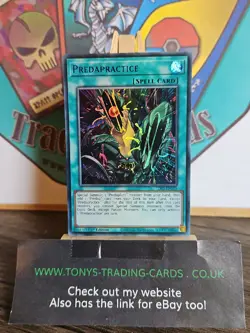 Predapractice - LDS3-EN079 - Blue Ultra Rare - 1st Edition - YuGiOh - Image 2