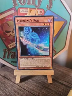 Magician's Rod MP17-EN074 Super Rare Near Mint 1st Edition Yugioh - Image 3