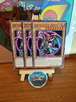 3 X Chaos Emperor Dragon - Envoy Of the End TOCH-EN030 - PLAYSET - Image 1