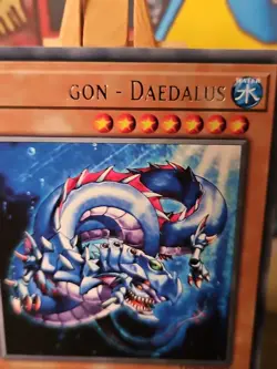 YUGIOH MISPRINT MISSING PART NAME Levia-Dragon - Daedalus LED9-EN047 Rare - Image 4
