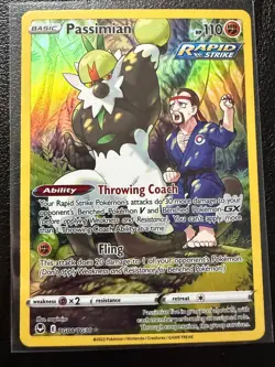 PASSIMIAN TG08/TG30 HOLO SILVER TEMPEST TRAINER GALLERY POKEMON NM/M - Image 1