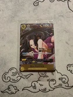 BOA HANCOCK P-115 PRE-RELEASE EVENT WINNER PROMO ONE PIECE CARD TCG ENGLISH - Image 1