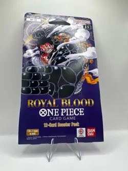 One Piece Royal Blood Card Game 12-Card Booster Pack New Sealed English - Image 1