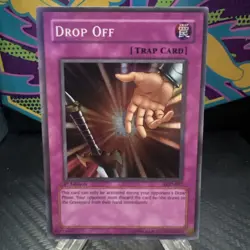 Yu-Gi-Oh! TCG Drop Off Legacy of Darkness 1st Edition Super Rare Card LOD-097 - Image 1